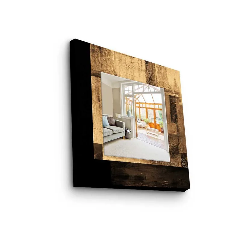 Dekorspegel 50x50 cm, Flerfärgad