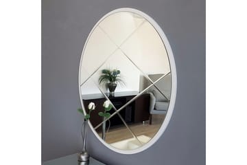 Delance Dekorationsspegel 60 cm - Silver - Inredning & dekor - Speglar - Väggspegel