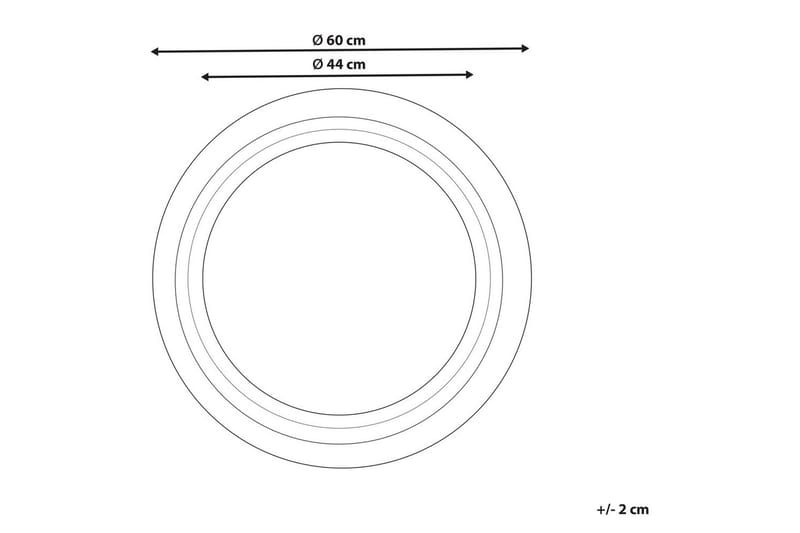 Väggspegel Delicias - Inredning & dekor - Speglar - Väggspegel