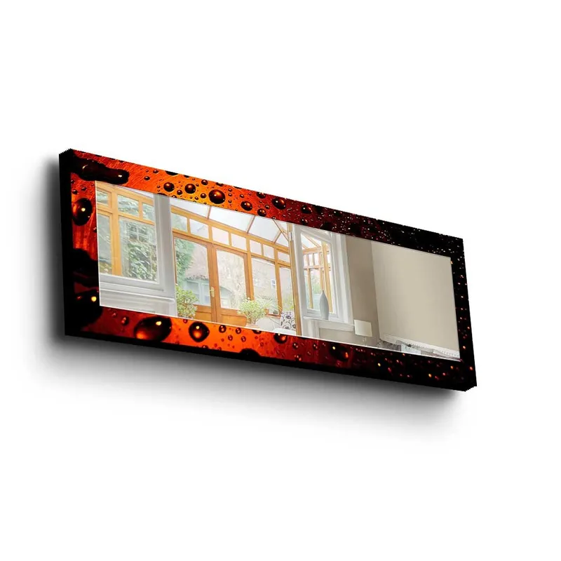 Denisova Dekorspegel 40x120 cm Christmas - Spegelglas/Tyg/Flerfärgad - Inredning & dekor - Speglar - Väggspegel