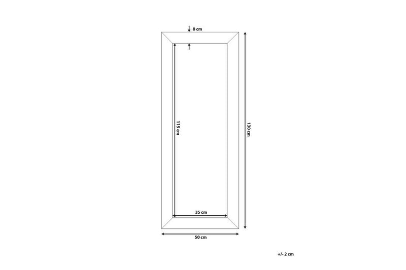 Derval Spegel 50 cm - Silver - Inredning & dekor - Speglar - Väggspegel