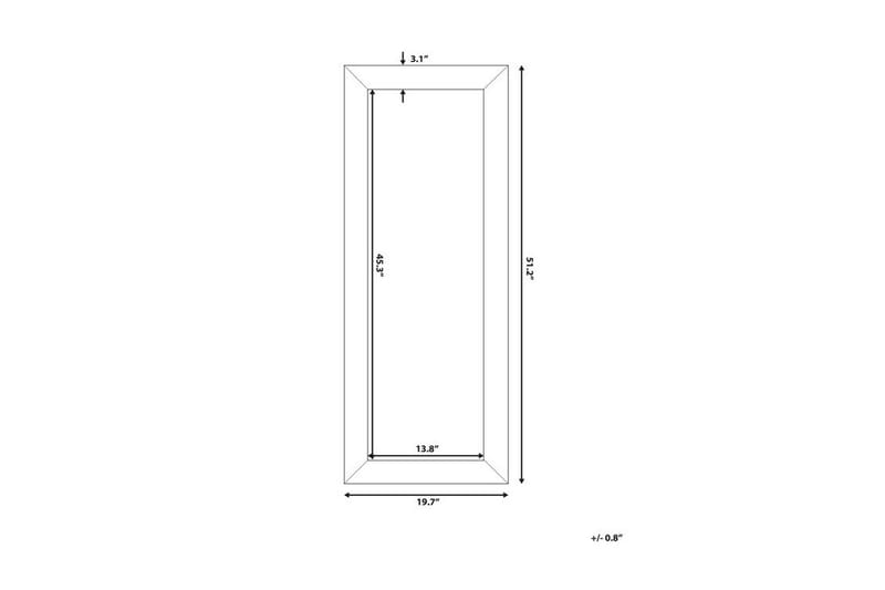 Derval Spegel 50 cm - Silver - Inredning & dekor - Speglar - Väggspegel