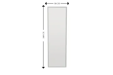 Falesia Spegel 50 cm Rektangulär - Vit - Inredning & dekor - Speglar - Väggspegel