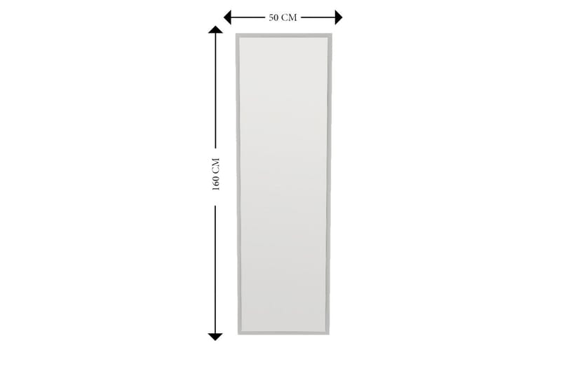 Falesia Spegel 50 cm Rektangulär - Vit - Inredning & dekor - Speglar - Väggspegel