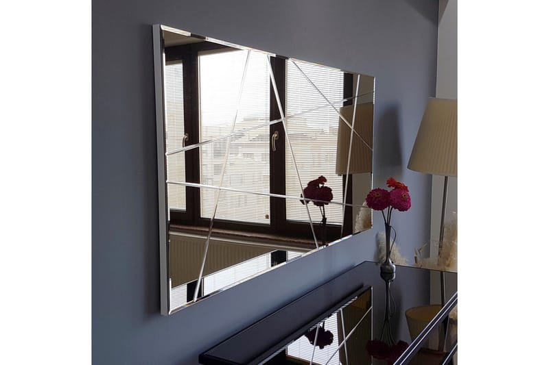 Fellwock Dekorationsspegel 62 cm - Silver - Inredning & dekor - Speglar - Väggspegel