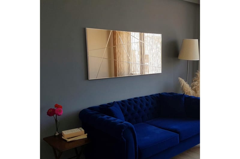 Fellwock Dekorationsspegel 62 cm - Silver - Inredning & dekor - Speglar - Väggspegel