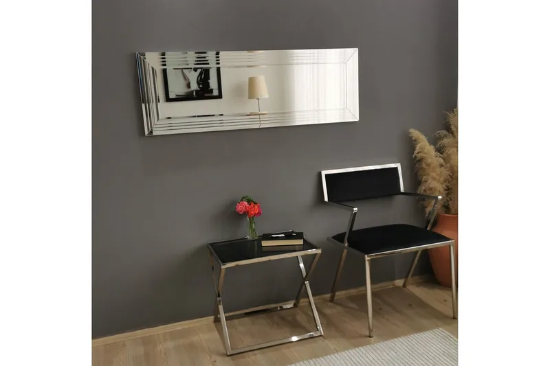 Foresee Dekorationsspegel 120 cm - Silver - Inredning & dekor - Speglar - Väggspegel