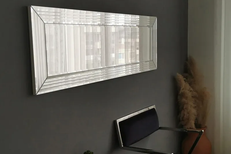 Foresee Dekorationsspegel 120 cm - Silver - Inredning & dekor - Speglar - Väggspegel