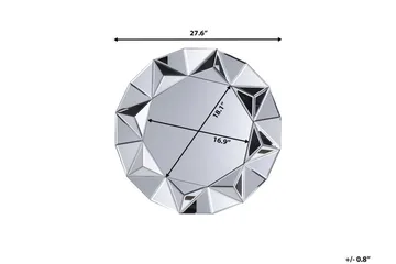 Habay Spegel 70 cm - Silver - Inredning & dekor - Speglar - Väggspegel