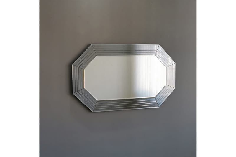 HABER Dekorationsspegel 60 cm Silver - Inredning & dekor - Speglar - Väggspegel