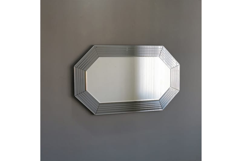 HABER Dekorationsspegel 60 cm Silver - Väggspegel