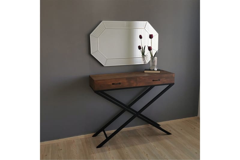 Hacher Dekorationsspegel 60 cm - Silver - Inredning & dekor - Speglar - Väggspegel