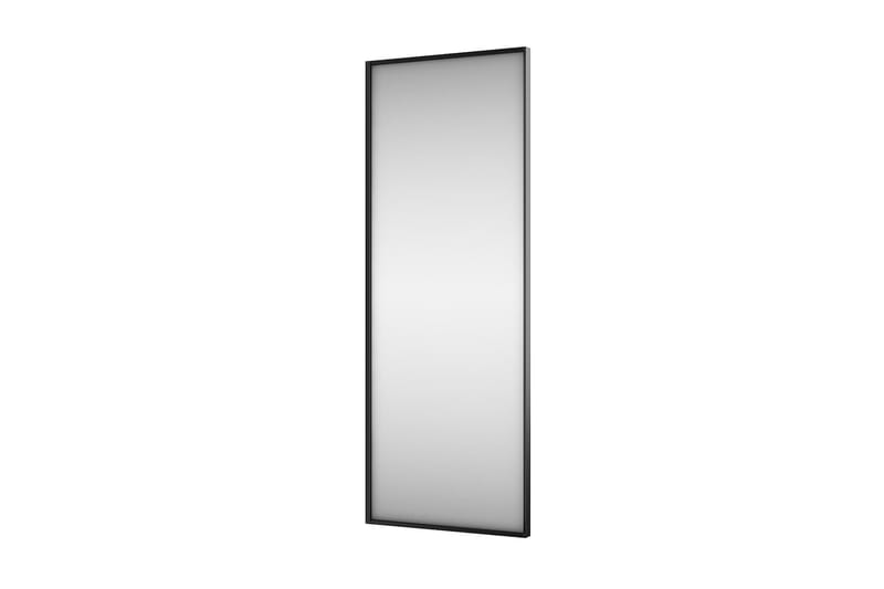 Hideko Vägghängd Spegel Glas Svart - Väggspegel - Helkroppsspegel