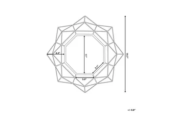 Hillion Spegel 50 cm - Guld - Inredning & dekor - Speglar - Väggspegel