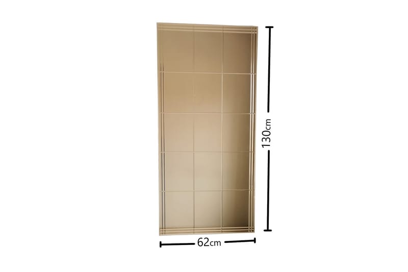 HOSGOOD Dekorationsspegel 130 cm Silver - Inredning & dekor - Speglar - Väggspegel