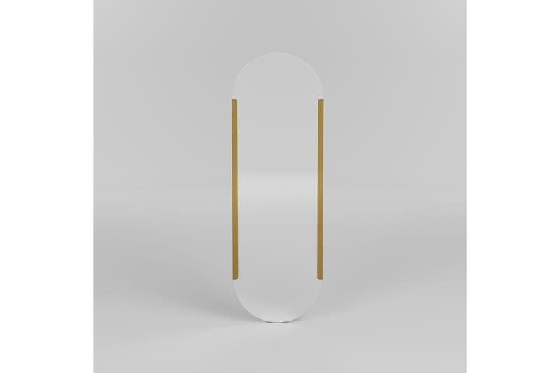 ISRENTO Spegel 50 cm Rektangulär Guld - Inredning & dekor - Speglar - Väggspegel