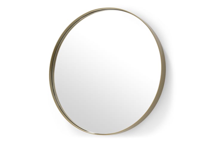 IZABELA Vägghängd spegel rund Guld - Väggspegel