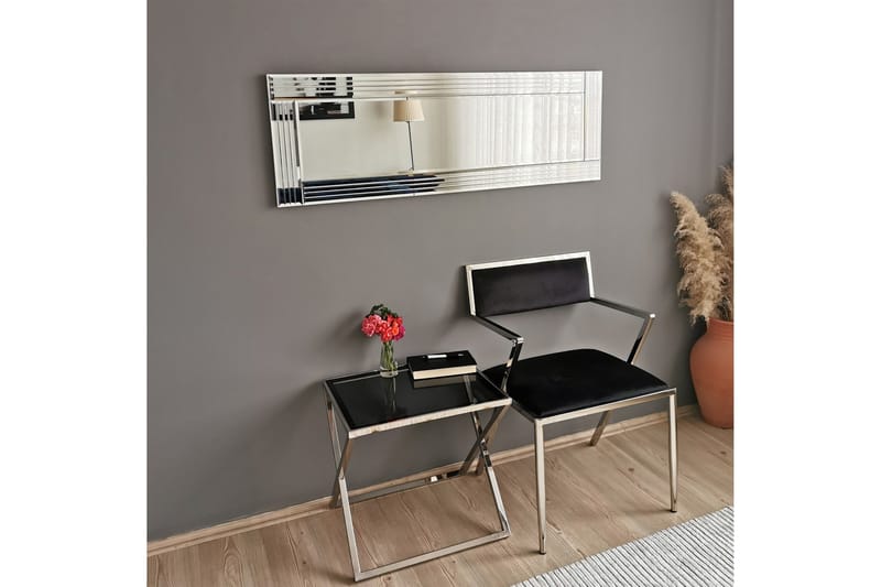 Jakerah Dekorationsspegel 120 cm - Silver - Inredning & dekor - Speglar - Väggspegel