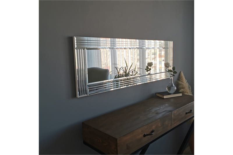 Jakerah Dekorationsspegel 120 cm - Silver - Inredning & dekor - Speglar - Väggspegel