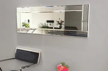 Jakerah Dekorationsspegel 120 cm - Silver - Inredning & dekor - Speglar - Väggspegel