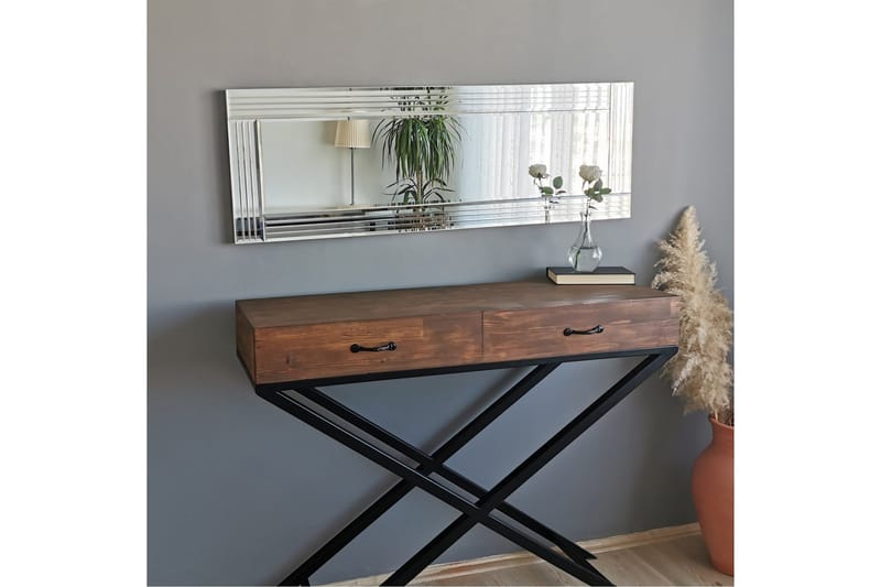 Jakerah Dekorationsspegel 120 cm - Silver - Inredning & dekor - Speglar - Väggspegel