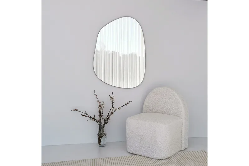 Jatusana Väggspegel 70x90 cm - Transparent - Inredning & dekor - Speglar - Väggspegel