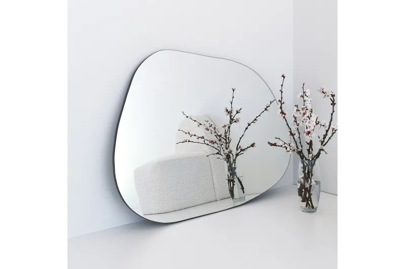 Jatusana Väggspegel 70x90 cm - Transparent - Inredning & dekor - Speglar - Väggspegel