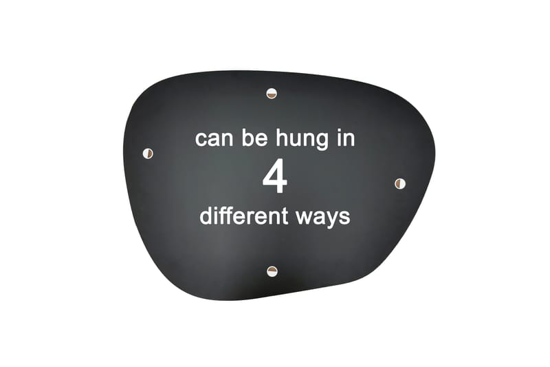 Jatusana Väggspegel 70x90 cm - Transparent - Inredning & dekor - Speglar - Väggspegel