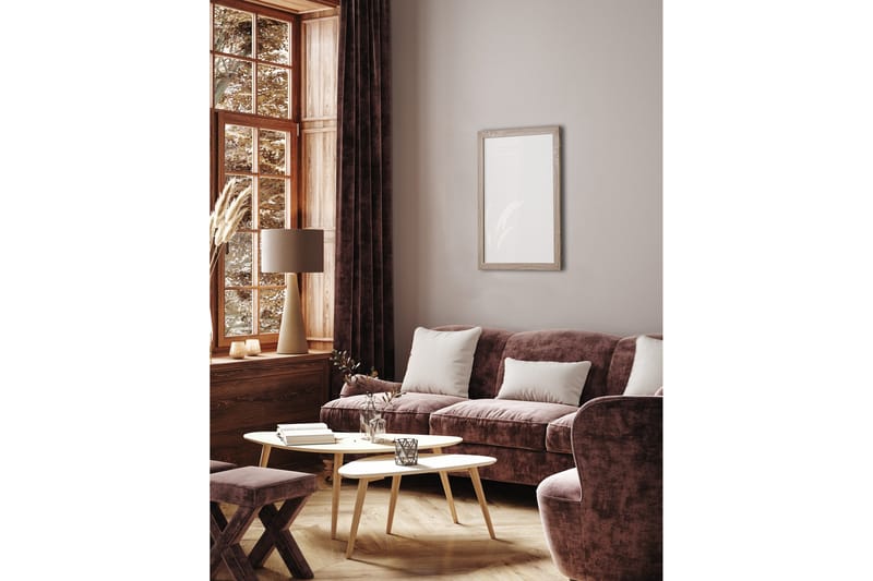 KIM Spegel 48x68cm Trä - Trä - Inredning & dekor - Speglar - Väggspegel