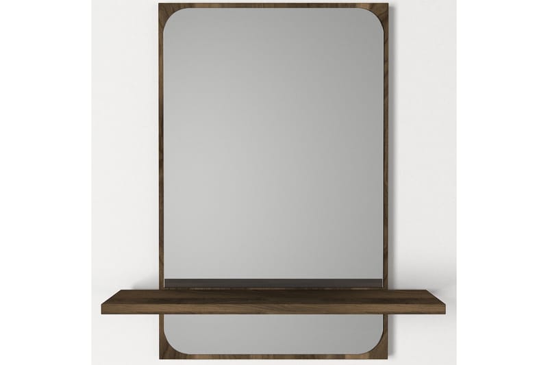 KYRKEBERG Spegel 45 cm Brun - Väggspegel