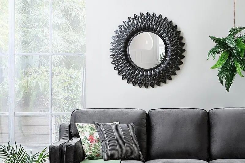 Larrau Spegel 70 cm - Silver - Inredning & dekor - Speglar - Väggspegel