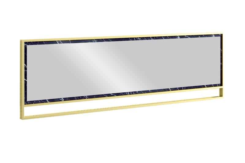 LEILAUNI Spegel 122 cm Guld/Svart - Inredning & dekor - Speglar - Väggspegel