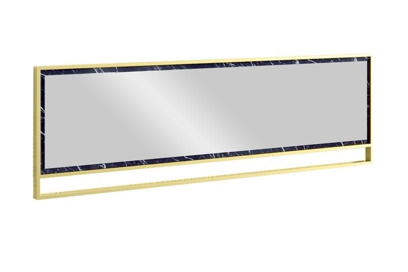 LEILAUNI Spegel 122 cm Guld/Svart - Väggspegel