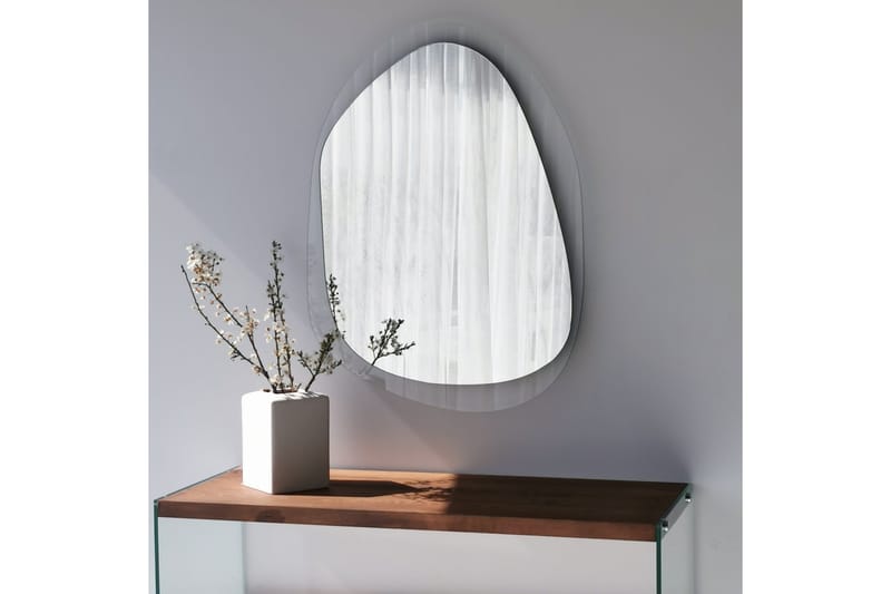 Lepinas Asymmetrisk Väggspegel 55x75 cm - Härdat Glas - Inredning & dekor - Speglar - Väggspegel