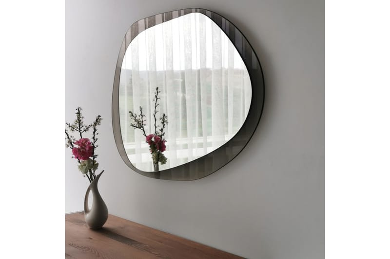 Lepinas Väggspegel 75x55 cm - Brons/Härdat Glas - Inredning & dekor - Speglar - Väggspegel