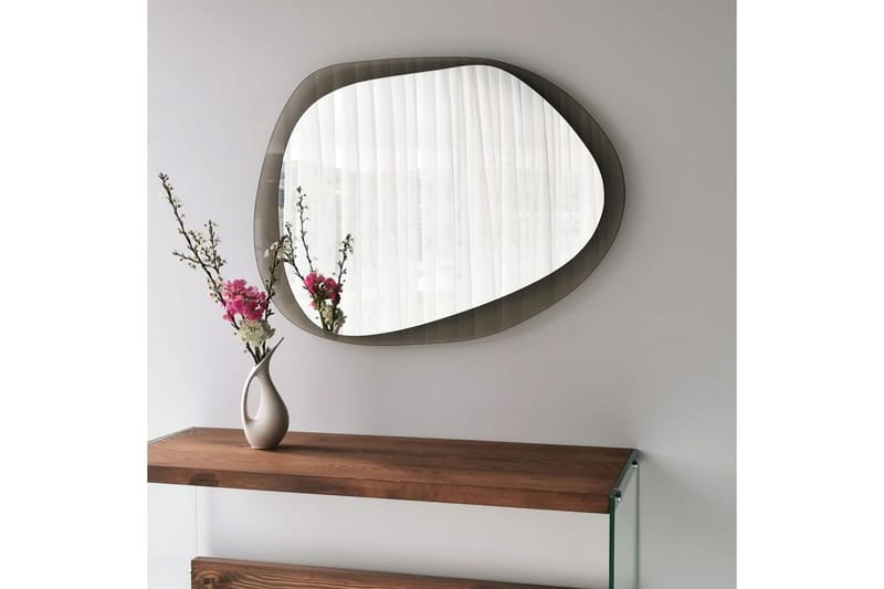 Lepinas Väggspegel 75x55 cm - Brons/Härdat Glas - Inredning & dekor - Speglar - Väggspegel