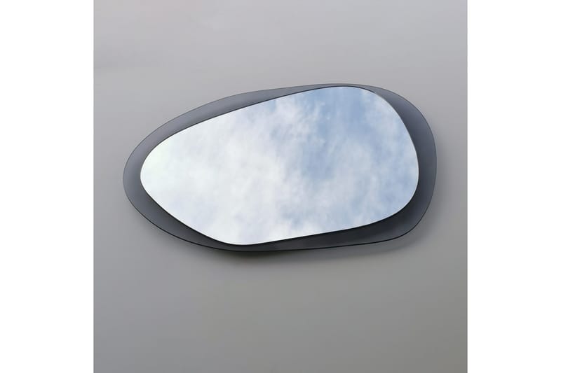 Lepinas Väggspegel 75x55 cm - Grå/Härdat Glas - Inredning & dekor - Speglar - Väggspegel