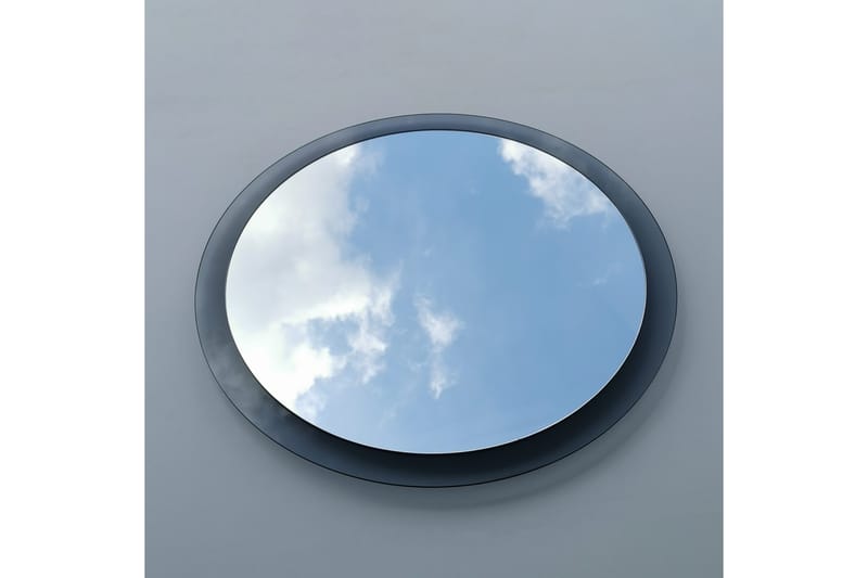 Lepinas Väggspegel Rund 65 cm - Grå/Härdat Glas - Inredning & dekor - Speglar - Väggspegel