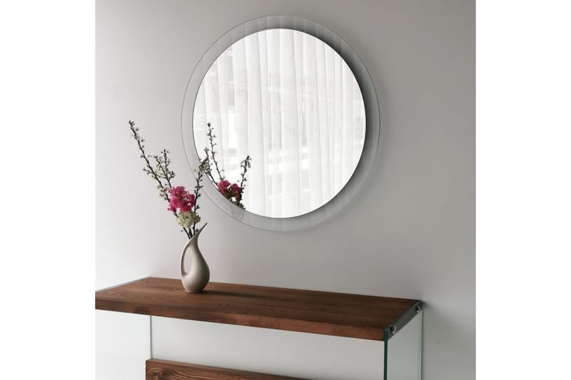 Lepinas Väggspegel Rund 65 cm - Härdat Glas - Inredning & dekor - Speglar - Väggspegel