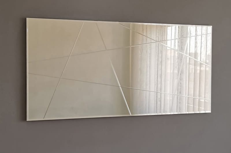 LINNMON Spegel Liggande Silver - Inredning & dekor - Speglar - Väggspegel