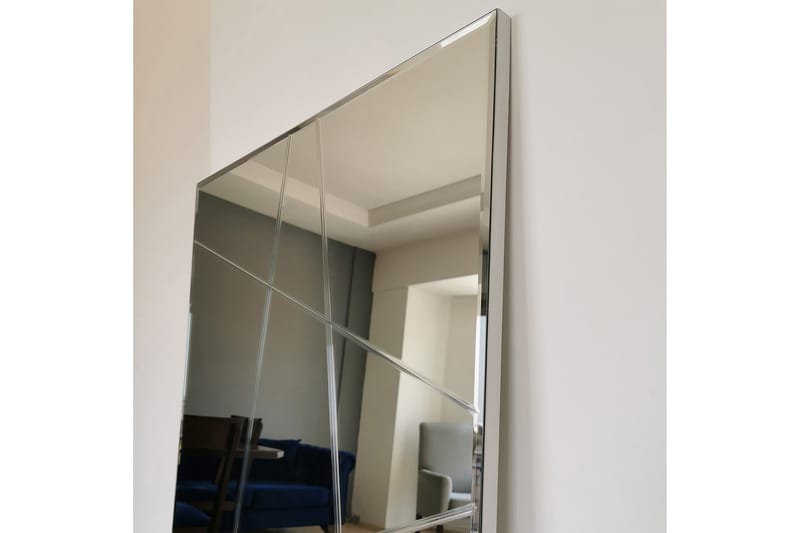 LINNMON Spegel Liggande Silver - Väggspegel