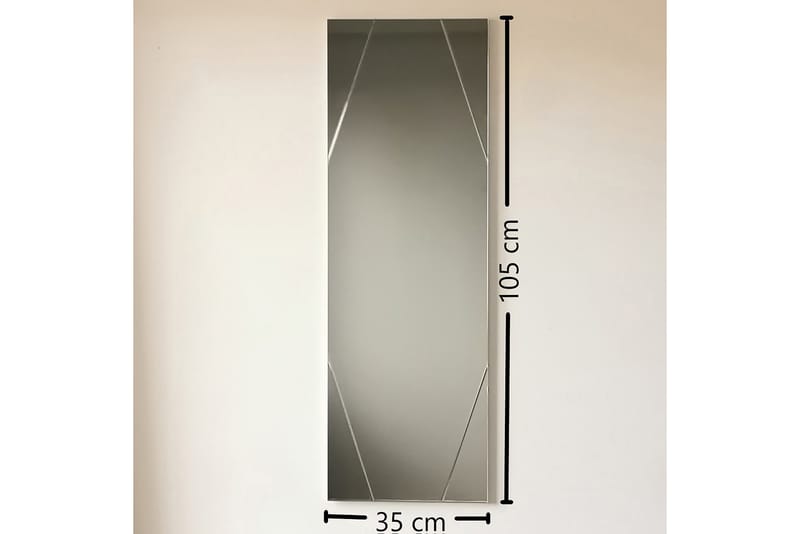 LINNMON Spegel Silver - Väggspegel