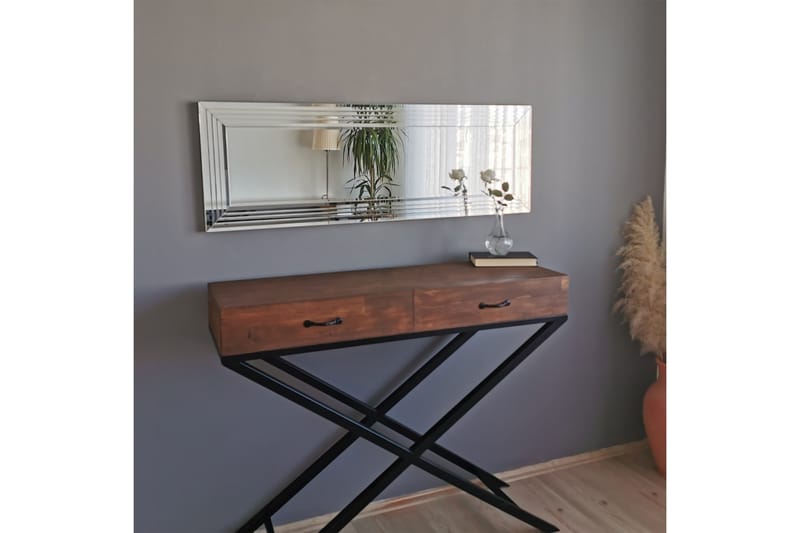 LLANDRE Dekorationsspegel 120 cm Silver - Inredning & dekor - Speglar - Väggspegel