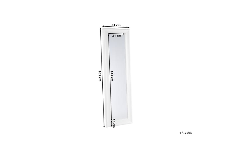 LUNEL Spegel 51 cm - Väggspegel - Helkroppsspegel
