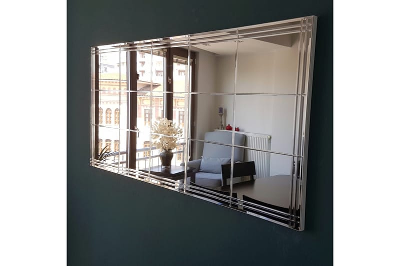 LYKAN Dekorationsspegel 62 cm Silver - Inredning & dekor - Speglar - Väggspegel