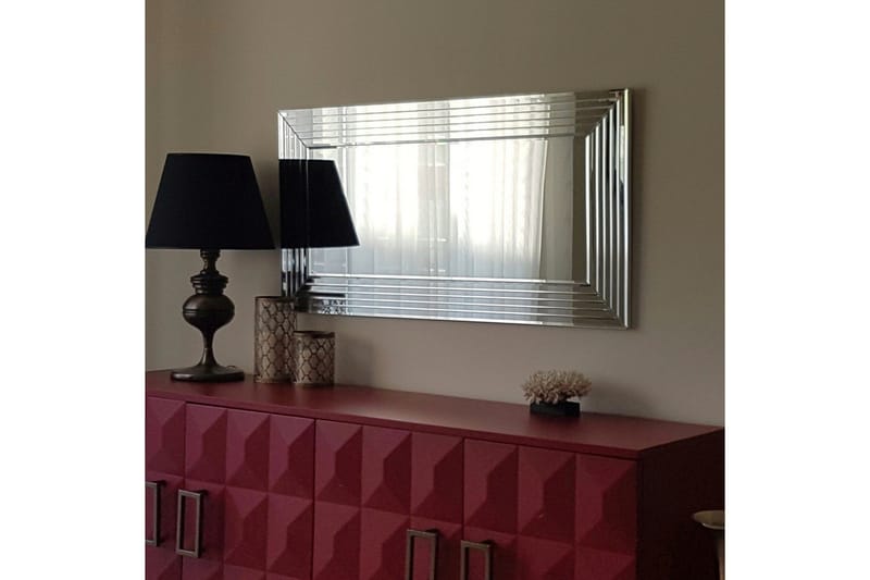 Marca Dekorationsspegel 65 cm - Silver - Inredning & dekor - Speglar - Väggspegel