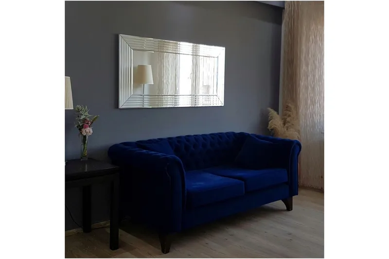 Marca Dekorationsspegel 65 cm - Silver - Inredning & dekor - Speglar - Väggspegel