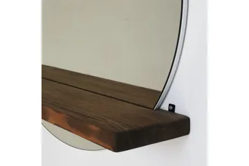 Marmol Dekorationsspegel 70 cm - Valnöt - Inredning & dekor - Speglar - Väggspegel