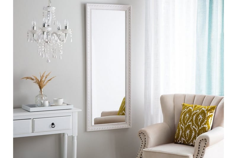 Mauleon Spegel 50 cm - Vit - Inredning & dekor - Speglar - Väggspegel