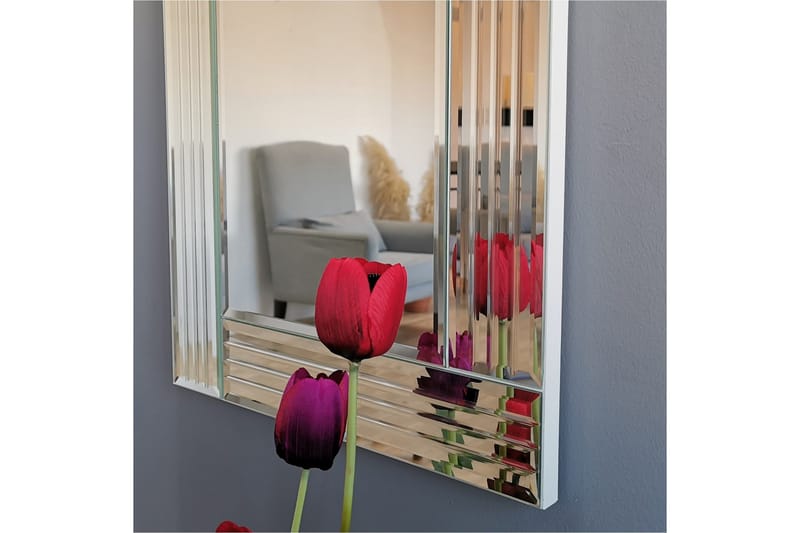 Mentis Dekorationsspegel 40 cm - Silver - Inredning & dekor - Speglar - Väggspegel